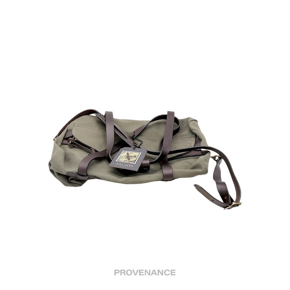🔴 BNWT Filson Rugged Twill Small Weekend Duffel Bag - Otter - Picture 7 of 13
